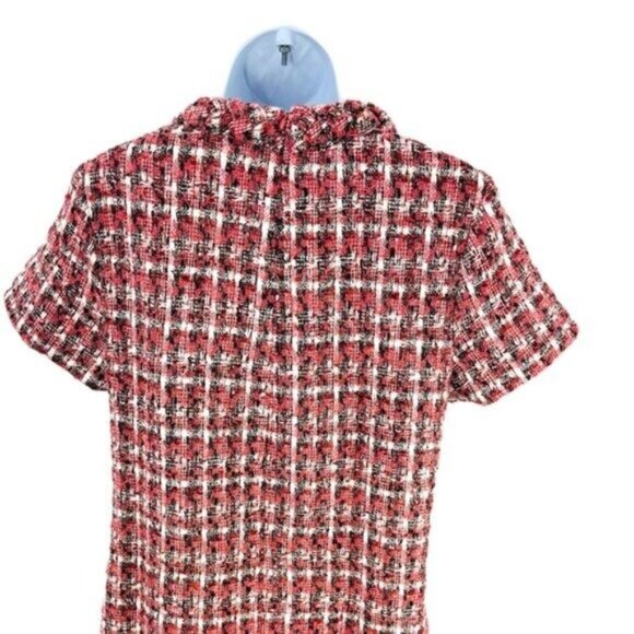 Tuckernuck | NEW Magnolia Tweed Short Sleeve Crew Neck Jackie Mini Dress Size XL - Picture 9 of 12